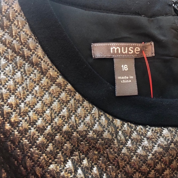 Women’s Muse Apparel Short Sleeve Cocktail Dress - Picture 5 of 7